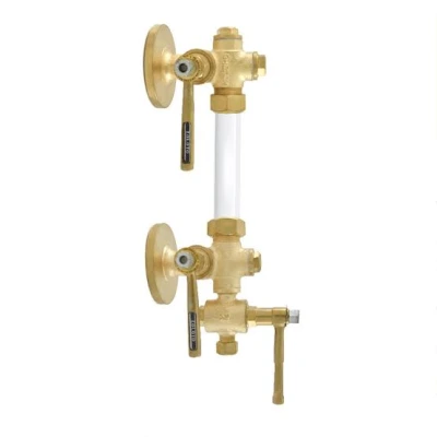 ZOLOTO Bronze Sleeve Packed Water Level Gauge (Flanged) (1050)